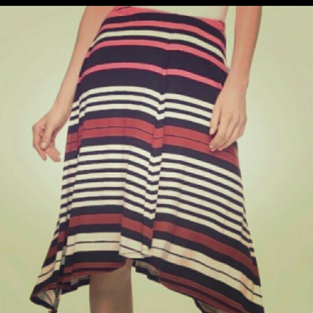 APT 9 Long Stripped Dress/Skirt